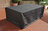 Abdeckhaube 218x158x65, Skara schwarz 