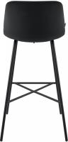 Barhocker Altona Samt schwarz 