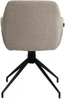 Esszimmerstuhl Merlinda Stoff Teddy taupe 