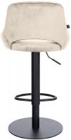 Barhocker HD Milet B Samt creme 
