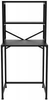 Waschmaschinenregal Torbay schwarz 