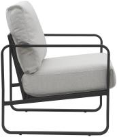 Lounger Manea Stoff creme 