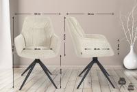 Esszimmerstuhl Jules Stoff creme 