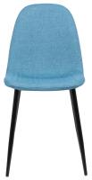 Esszimmerstuhl Napier Stoff blau 