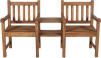 Teakbank Lior mit Tisch teak 