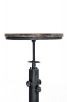 Stehtisch Lumos, Holz antik silber 