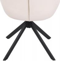 Stuhl Westport Samt creme 