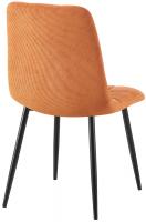 4er Set Esszimmerstuhl Tilde Cord orange 