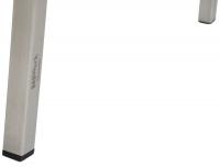 2er Set Esszimmerstühle Colmar Stoff blau 