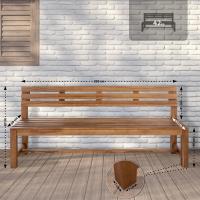 Teakbank Augusta 200 cm teak 