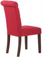 Esszimmerstuhl Lisburn  Stoff rot 