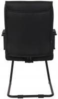 2er Set Besucherstühle Sievert schwarz/schwarz 