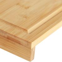 Schneidebrett 45 x 33 x 3,5 cm natura 
