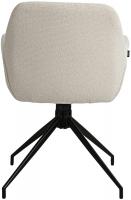 Esszimmerstuhl Merlinda Stoff Teddy creme 