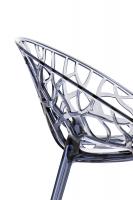 Stapelstuhl CRYSTAL grau 