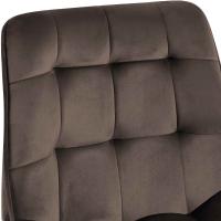 Stuhl Colby Samt braun Stuhl Colby Samt braun