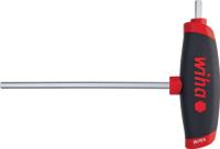 Sechskantwinkelschraubendreher SW 3mm Klingen-L.100mm 6-KT m.Seitenabtr.WIHA  