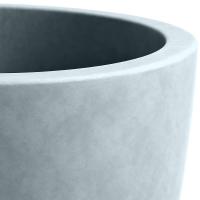 4er Set Pflanzkübel 1 grau 