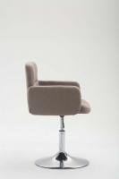 Lounger Los Angeles Stoff taupe 
