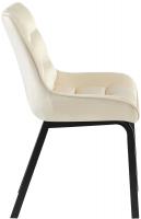 Stuhl Saranda Samt creme 