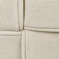 Sitzhocker Forinta Cord creme 