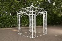 Pavillon Manja antik weiß 