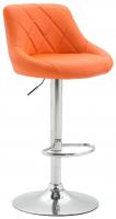 Barhocker Lazio Kunstleder orange