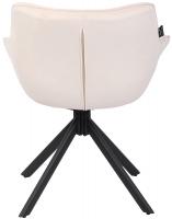 Stuhl Westport Samt creme 