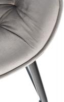 Barhocker Gibson 76 Samt grau 