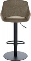 Barhocker HD Milet B Stoff taupe 