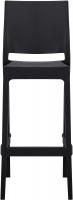 Barhocker Flamur schwarz 