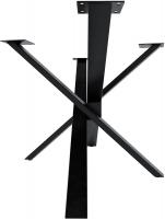 Tischbeine Jimmy 180x80x72 industrial schwarz 