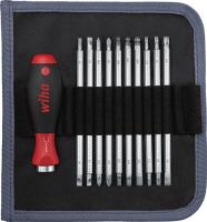 Feinmechanikerschraubendrehersatz 281 T11 11-tlg.Schlitz/PH/PZD/TX/6KT WIHA  