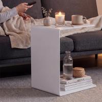 Beistelltisch Selby 48 cm weiß 