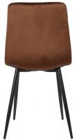 Esszimmerstuhl Tilde Samt braun 
