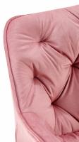 Stuhl Tanna Samt rosa 