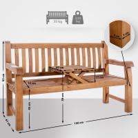 Teakbank Orlando 150 cm teak 