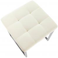 2er Set Sitzhocker Barci creme 