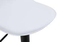 2er Set Barhocker Lana V2 schwarz weiß 