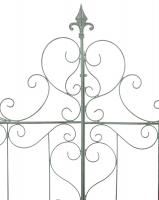 2er Set Rankgitter Mandevilla antik-grün 