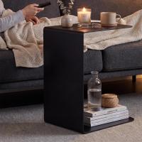 Beistelltisch Selby 60 cm schwarz 