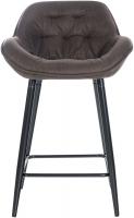 2er Set Barhocker Gibson Stoff  braun 
