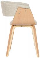 2er Set Stühle Bruce Stoff natura/creme 