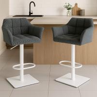 Barhocker Damaso W Cord grau Barhocker Damaso W Cord grau