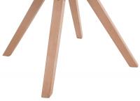 4er Set Besucherstuhl Toulouse Stoff Square Natura taupe 4er Set Besucherstuhl Toulouse Stoff Square Natura taupe