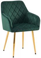Esszimmerstuhl Monett Samt G grün 