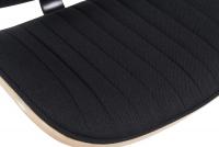 2er Set Barhocker Clawson Stoff schwarz natura/schwarz