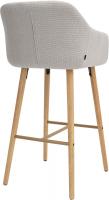 Barhocker Ando Stoff beige 