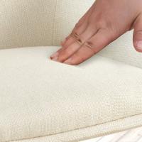 Stuhl Tipton Stoff creme 