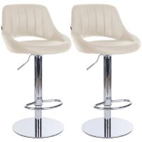 2er Set Barhocker HD Milet C Kunstleder creme 2er Set Barhocker HD Milet C Kunstleder creme
